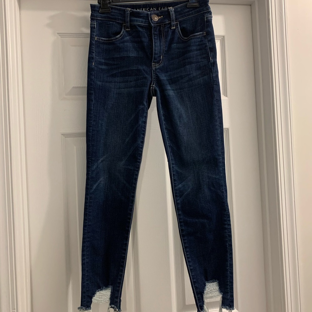 AE 4 regular high-waisted jegging crop